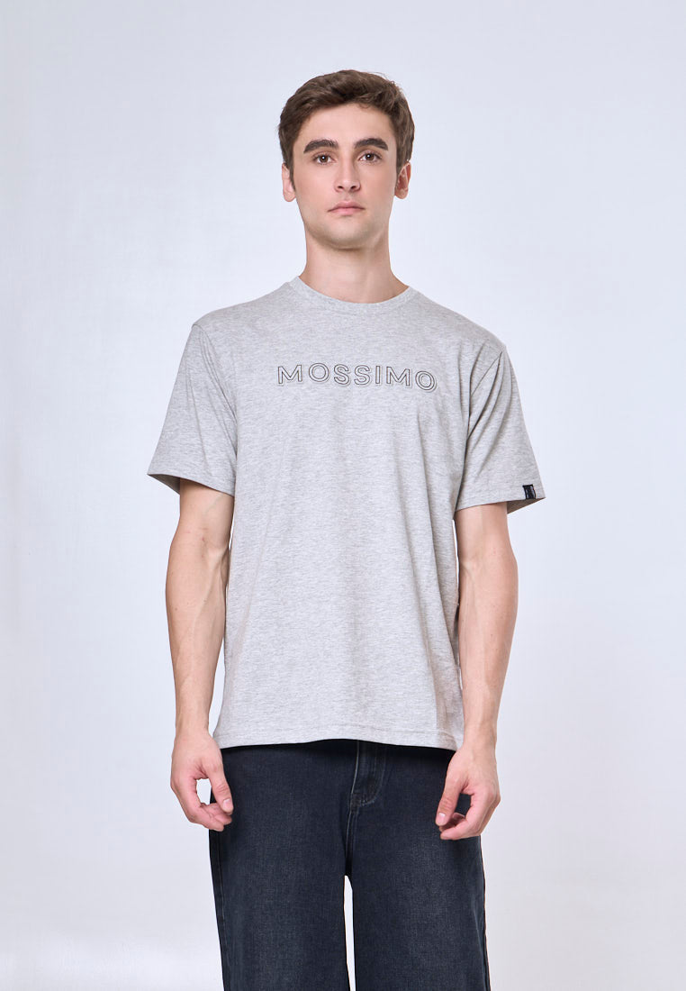 Mossimo Denver Heather Gray Comfort Fit Tee