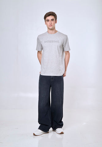 Mossimo Denver Heather Gray Comfort Fit Tee