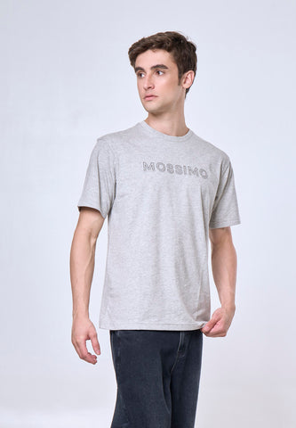 Mossimo Denver Heather Gray Comfort Fit Tee