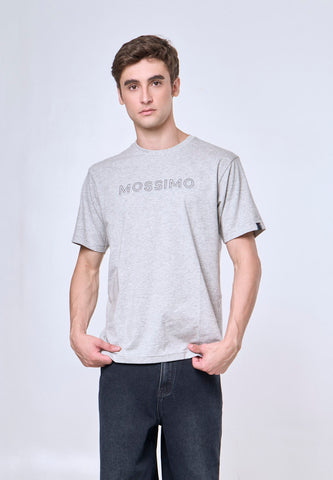 Mossimo Denver Heather Gray Comfort Fit Tee