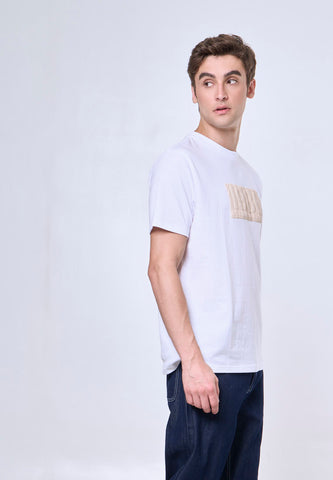 Mossimo Juan White Classic Fit Tee
