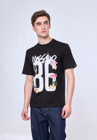 Mossimo Abram Black Comfort Fit Tee