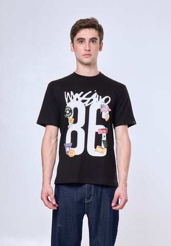Mossimo Abram Black Comfort Fit Tee