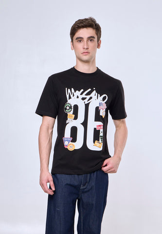 Mossimo Abram Black Comfort Fit Tee