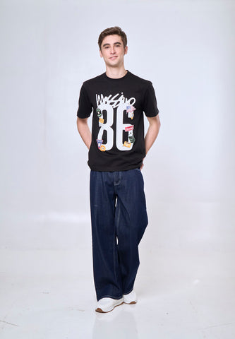 Mossimo Abram Black Comfort Fit Tee