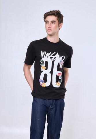 Mossimo Abram Black Comfort Fit Tee