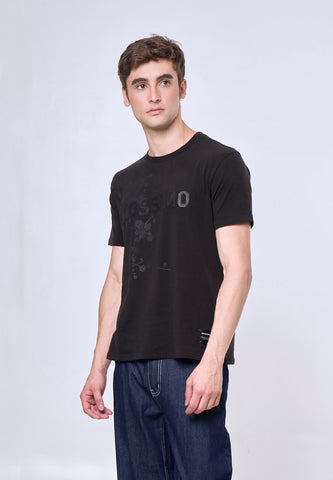Mossimo Mateo Black Unisex Fit Tee