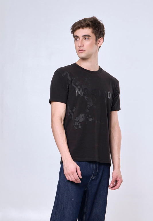 Mossimo Mateo Black Unisex Fit Tee