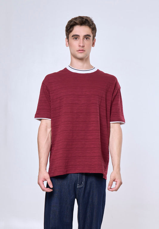 Mossimo Keon Red Urban Fit Tee