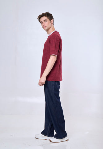 Mossimo Keon Red Urban Fit Tee