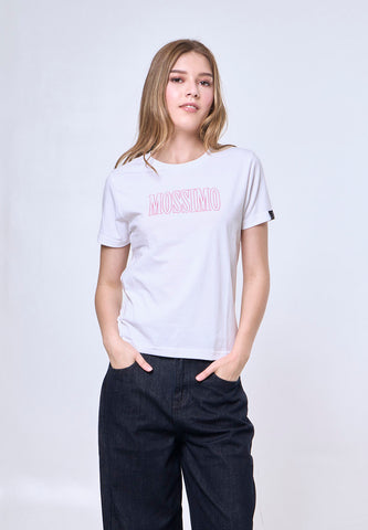 Mossimo Caprice White Classic Fit Tee