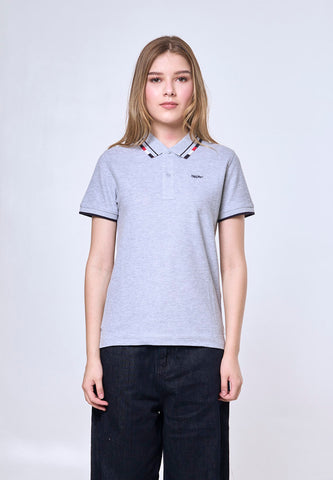 Mossimo Lioris Gray Polo Tee