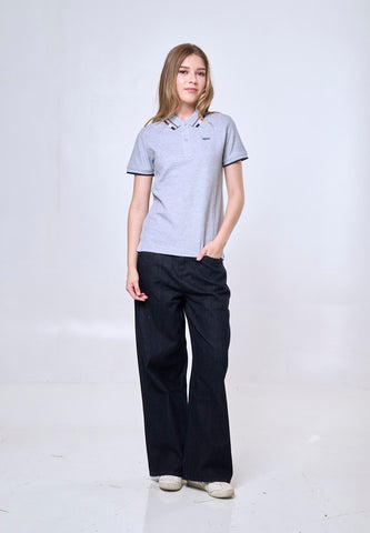 Mossimo Lioris Gray Polo Tee