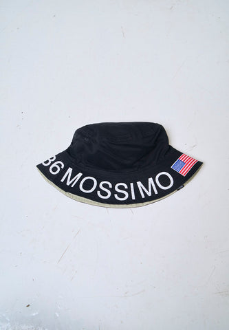 Mossimo Black Olive Bucket Hat w/ Embroidery