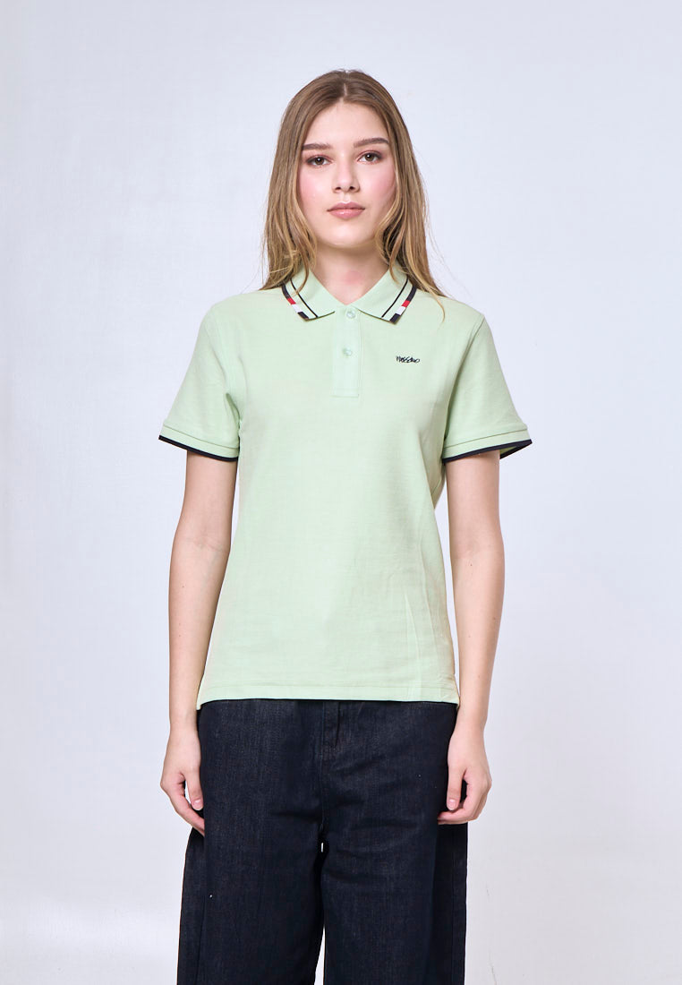 Mossimo Lioris Light Green Polo Tee