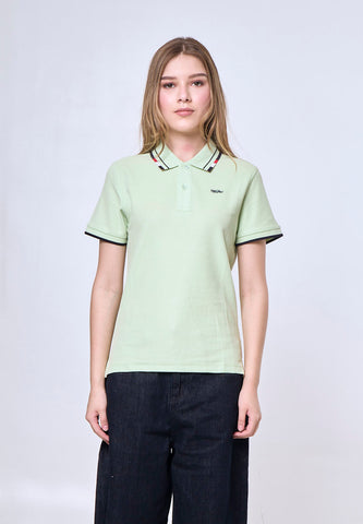 Mossimo Lioris Light Green Polo Tee