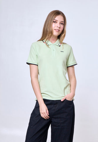 Mossimo Lioris Light Green Polo Tee