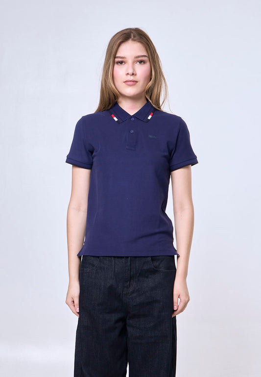 Mossimo Lioris Navy Blue Polo Tee