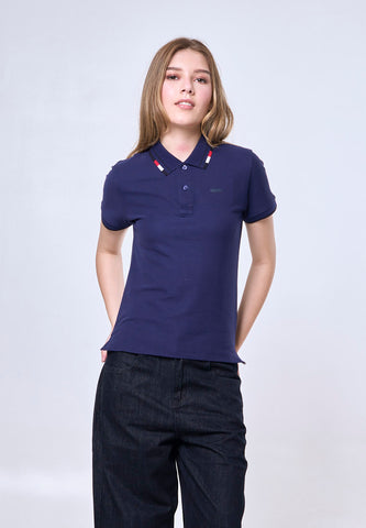 Mossimo Lioris Navy Blue Polo Tee