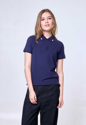 Mossimo Lioris Navy Blue Polo Tee