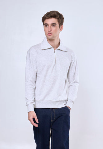 Mossimo Cole Light Gray Classic Long Sleeves