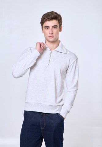 Mossimo Cole Light Gray Classic Long Sleeves
