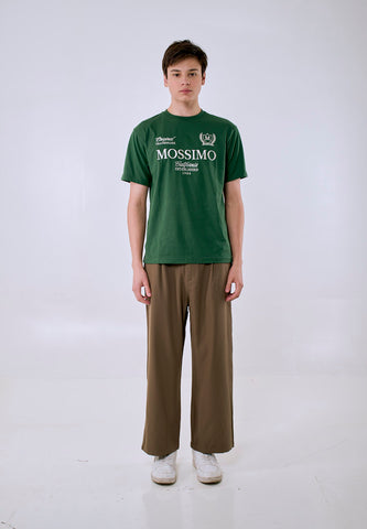 Mossimo Men's Green Graphic Logo Comfort Fit Tee