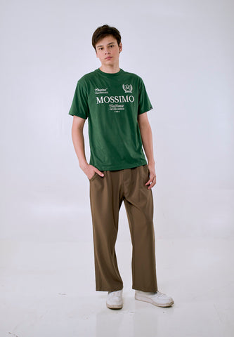 Mossimo Men's Green Graphic Logo Comfort Fit Tee
