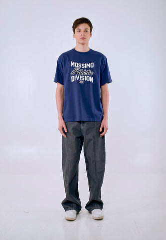 Mossimo Men's Navy Atlethic Division Graphic Comfort Fit Tee