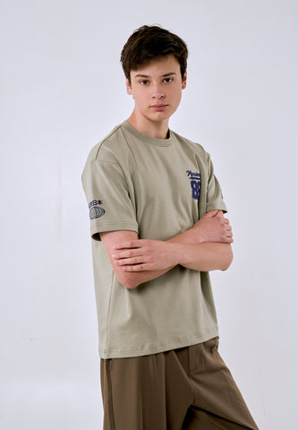 Mossimo Men's Basic Pale Green Regular Fit Tee