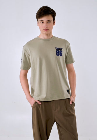 Mossimo Men's Basic Pale Green Regular Fit Tee