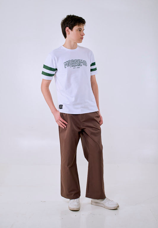 Mossimo Men's Choco Brown Twill Straight Pants