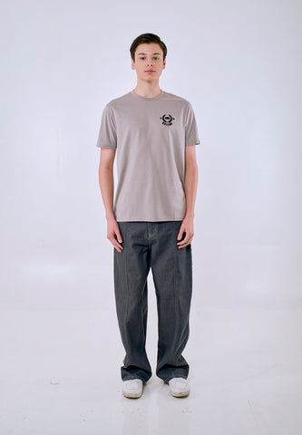 Mossimo Men's Ash Gray Classic Fit Tee w/ Back Print