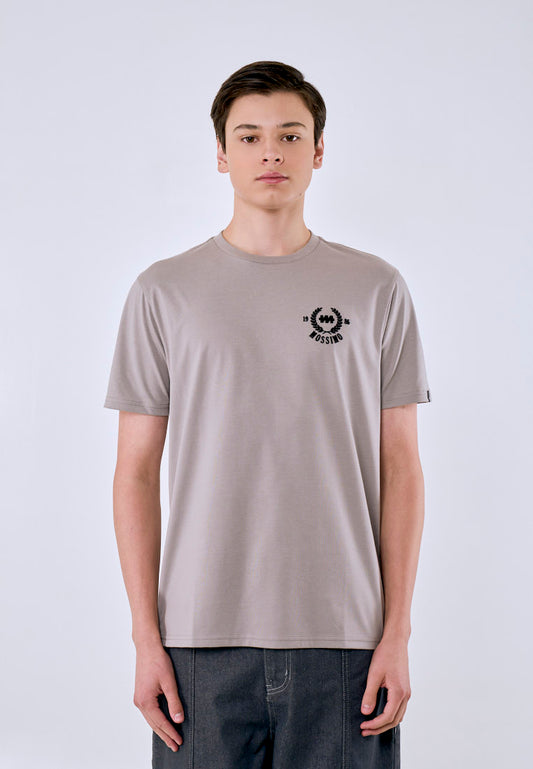 Mossimo Men's Ash Gray Classic Fit Tee w/ Back Print