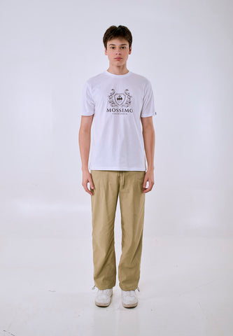 Mossimo Men's White California Logo Classic Fit Tee