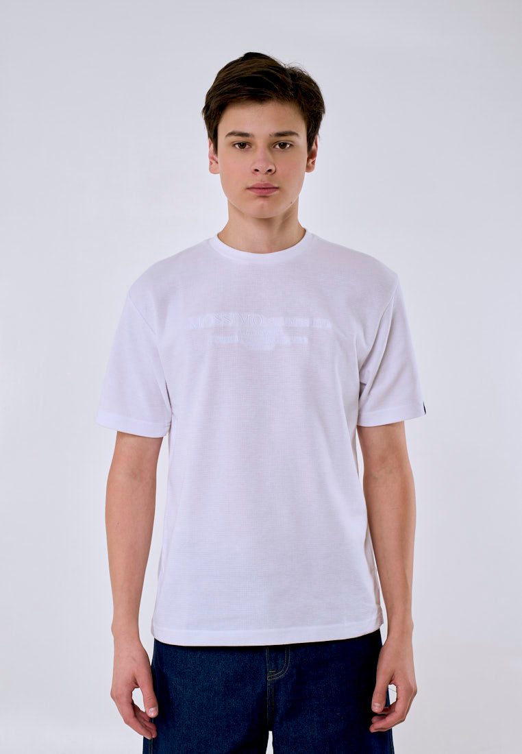 Mossimo Grix White Comfort Fit Tee
