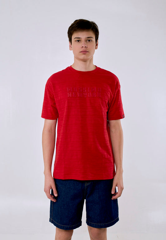 Mossimo Nyric Red Urban Fit Tee