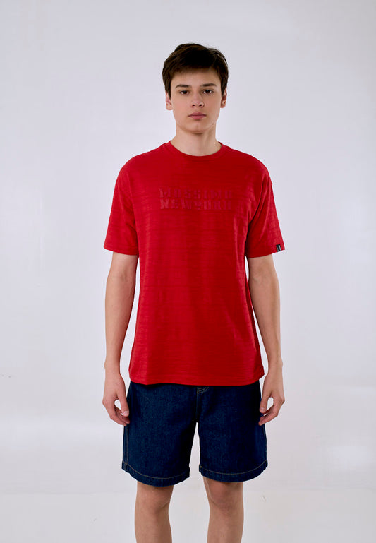 Mossimo Nyric Red Urban Fit Tee