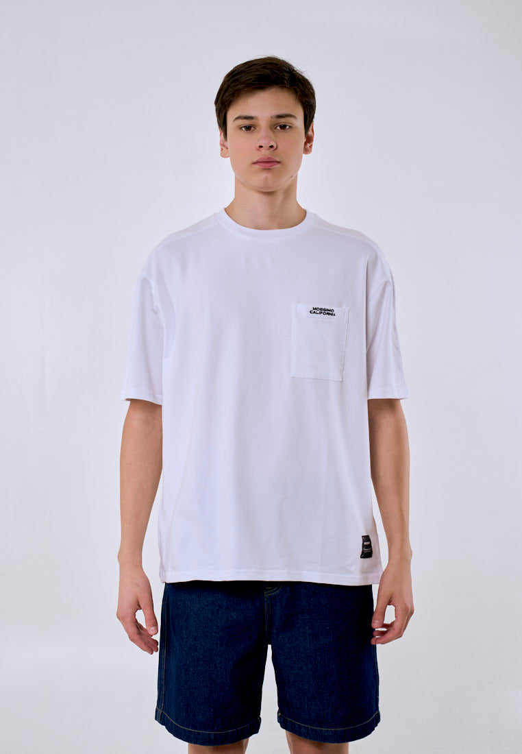 Mossimo Keahi White Modern Fit Tee