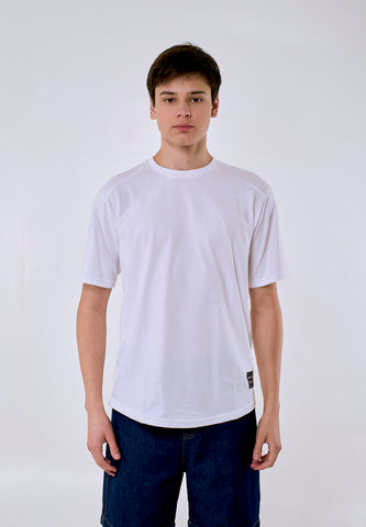 Mossimo Elio White Classic Fit Tee