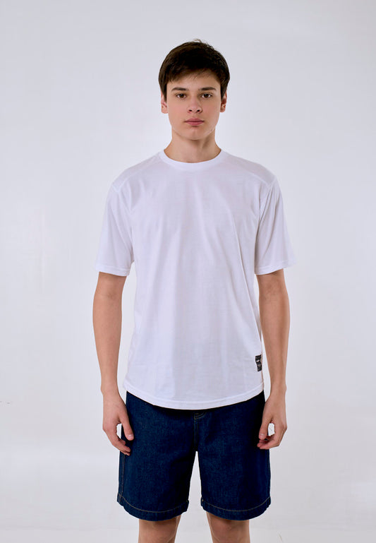 Mossimo Elio White Classic Fit Tee