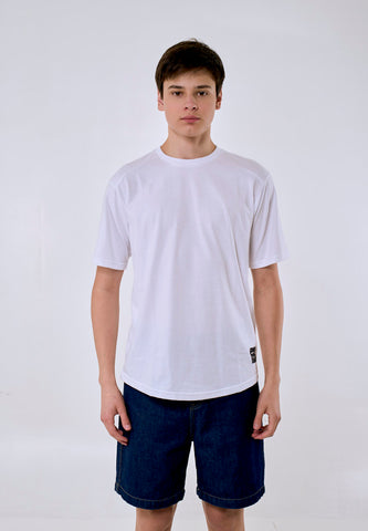 Mossimo Elio White Classic Fit Tee