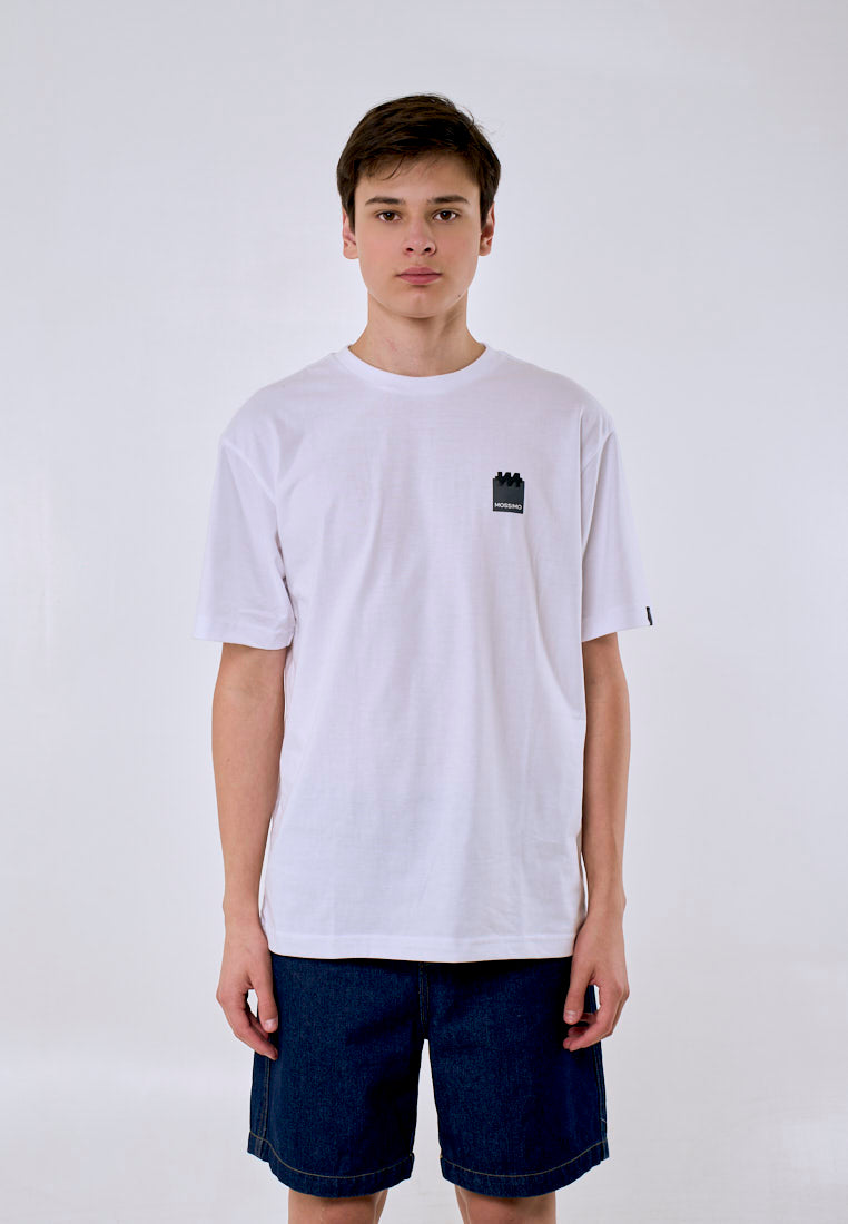Mossimo Antonio White Comfort Fit Tee