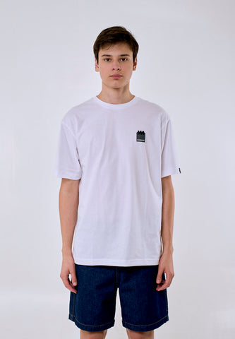 Mossimo Antonio White Comfort Fit Tee