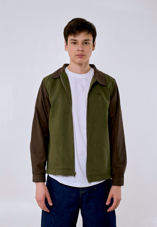 Mossimo Reese Army Green Classic Twill Jacket For Men