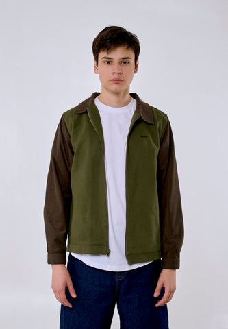 Mossimo Reese Army Green Classic Twill Jacket For Men