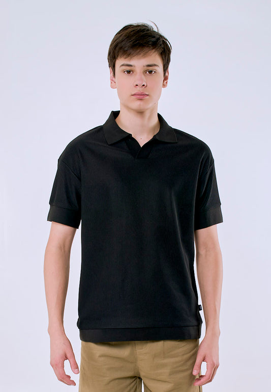 Mossimo Men's Black Urban Polo Shirt