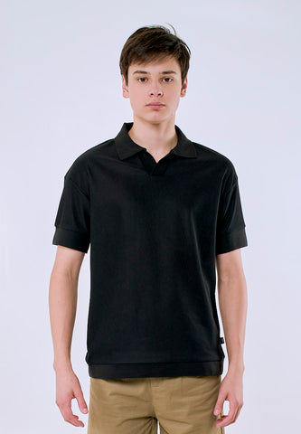 Mossimo Men's Black Urban Polo Shirt