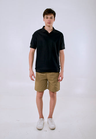 Mossimo Men's Black Urban Polo Shirt