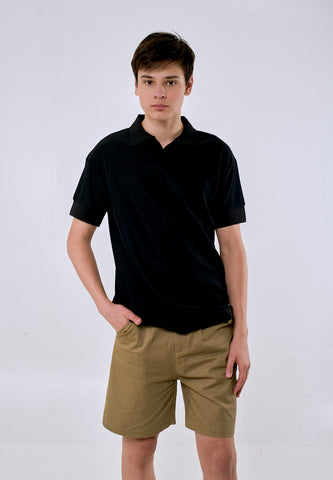 Mossimo Men's Black Urban Polo Shirt